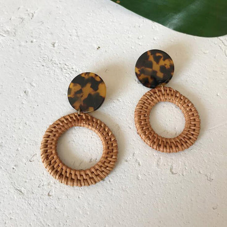 Geometric Drop Dangle Earring
