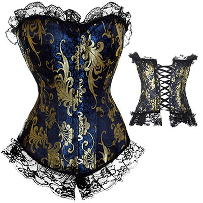 Sexy Women Steampunk Clothing Gothic Plus Size Corsets