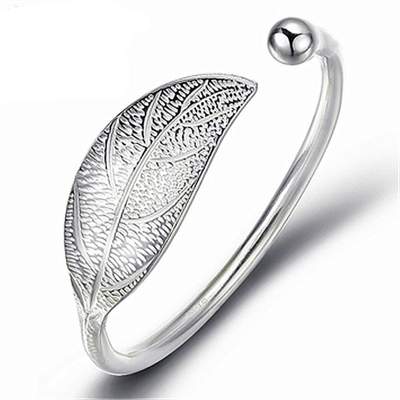 925 Sterling Silver Woman Cuff Bracelet - Shop Sassy Chick