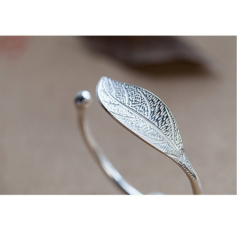 925 Sterling Silver Woman Cuff Bracelet - Shop Sassy Chick