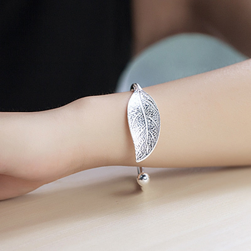 925 Sterling Silver Woman Cuff Bracelet