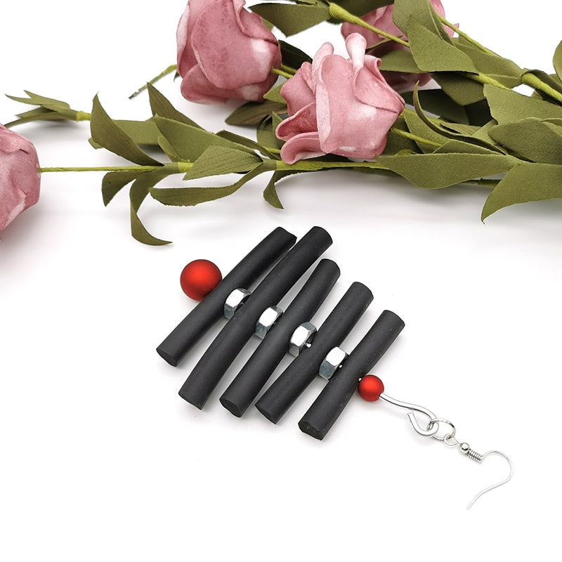 Statement Big Drop Earring