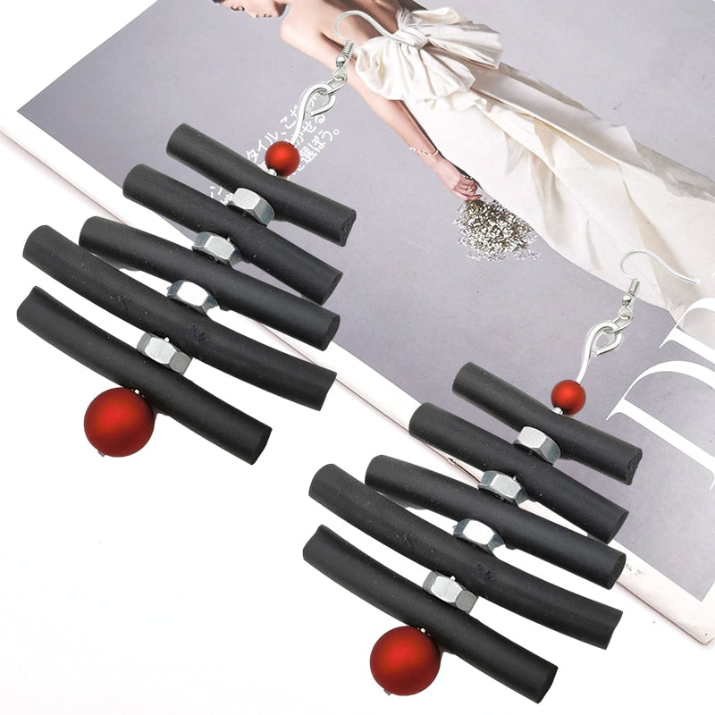 Statement Big Drop Earring