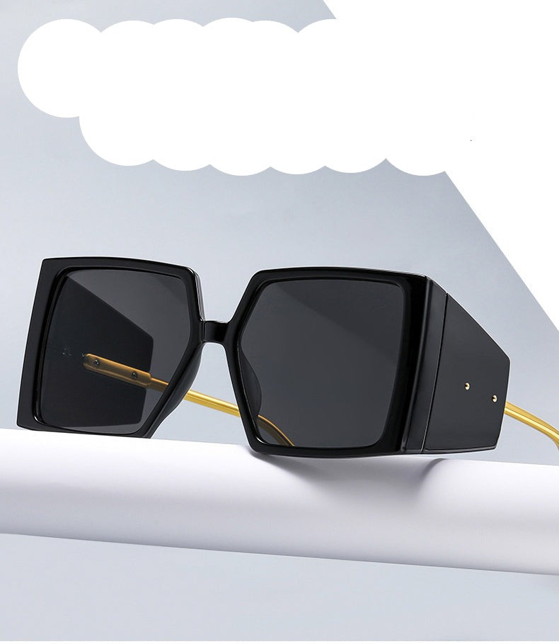 Vintage Punk Square Sunglasses