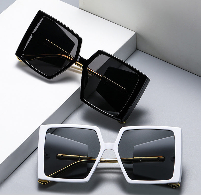 Vintage Punk Square Sunglasses