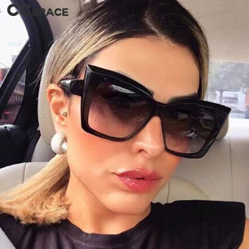 Square Oversized Cat Eye Sunglasses - Shop Sassy Chick
