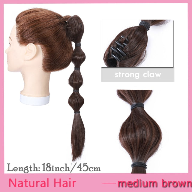 Lantern Bubble Ponytail