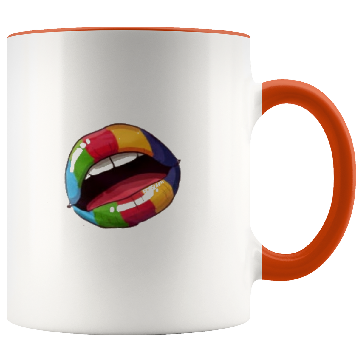 Rainbow  Lips Coffee Mug - Shop Sassy Chick
