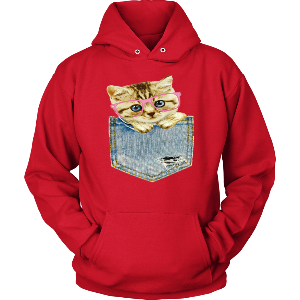 Pocket Cat Hoodies