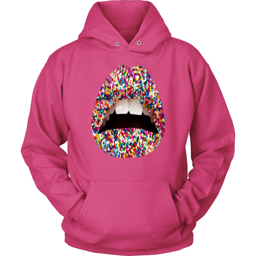 Sprinkles Lips Hoodies