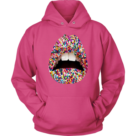 Sprinkles Lips Hoodies
