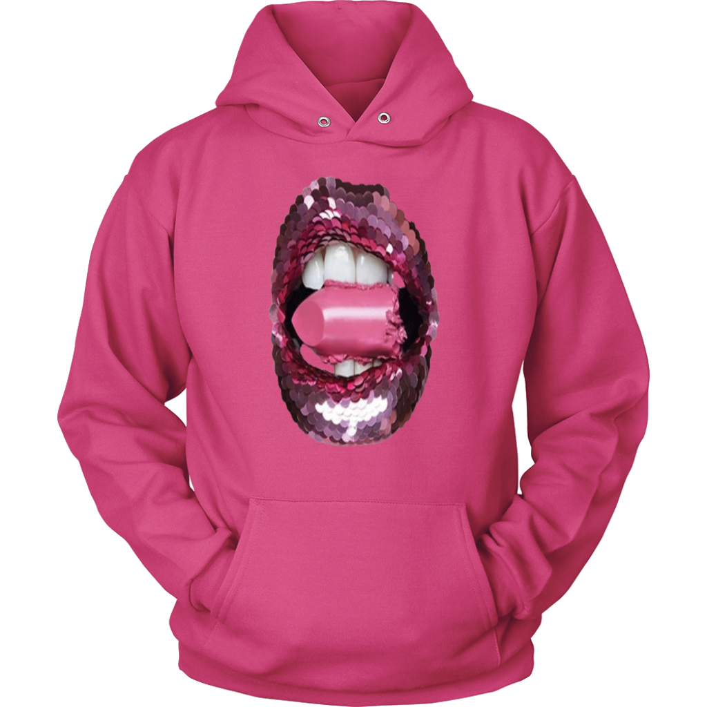 Glitter Lips Hoodies