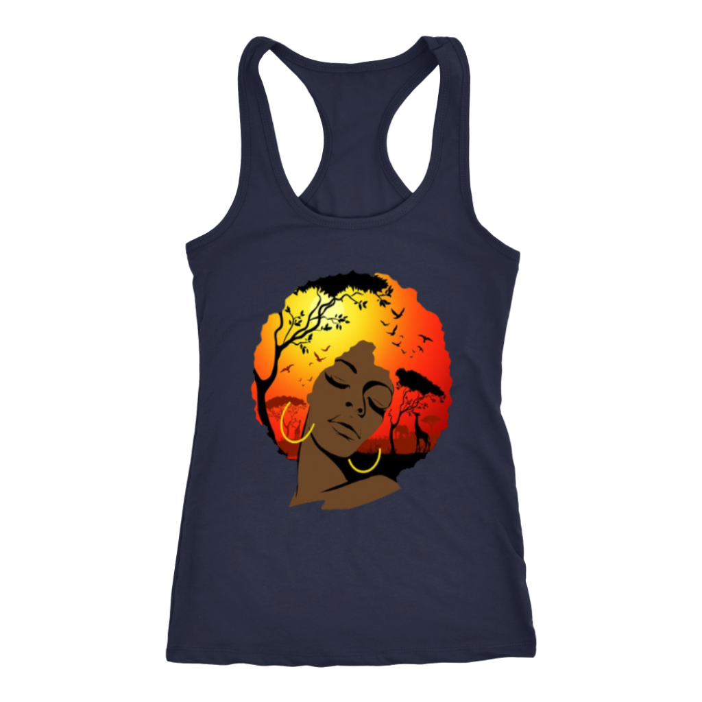 Afro Lady Tanks - Shop Sassy Chick