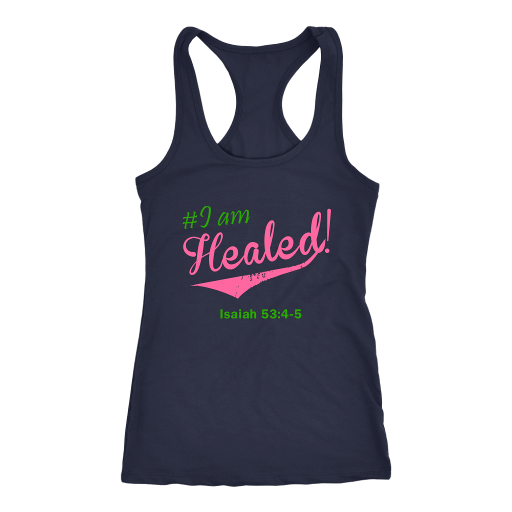 I Am Healed Pink Tank - Shop Sassy Chick