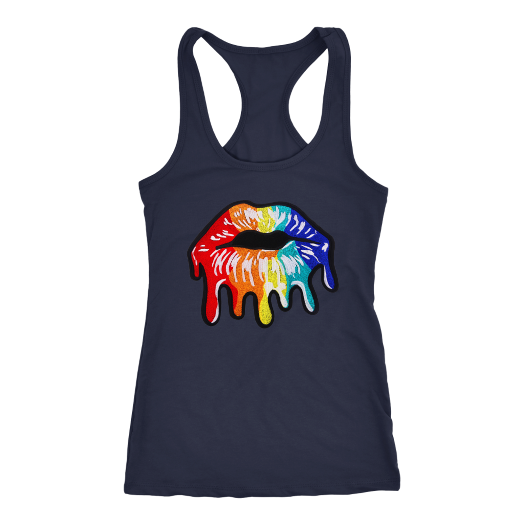 RNBW Lips Tank - Shop Sassy Chick