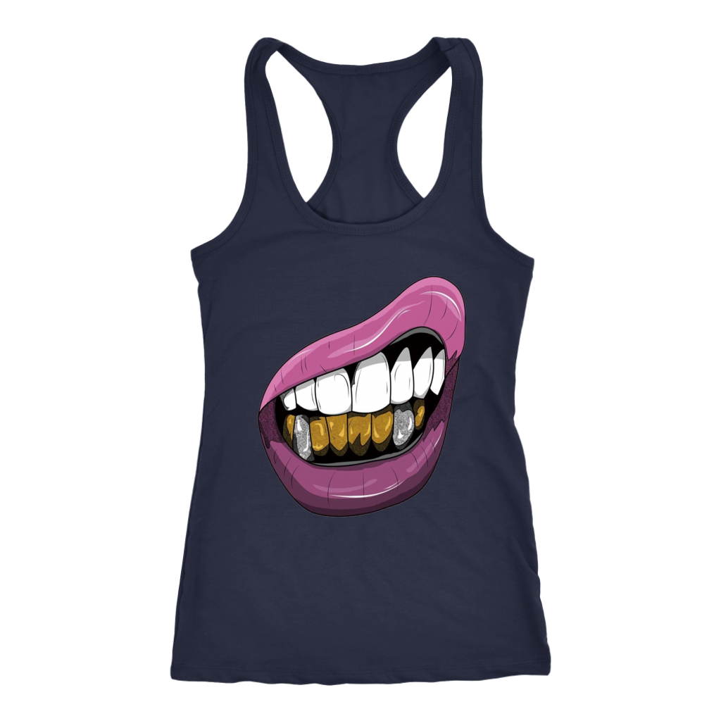 Purple Lips Tanks - Shop Sassy Chick