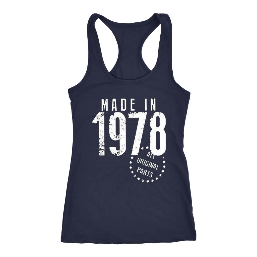 Made In 1978 Tanks - Shop Sassy Chick