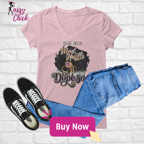 Mad Hustle V-neck Shirt