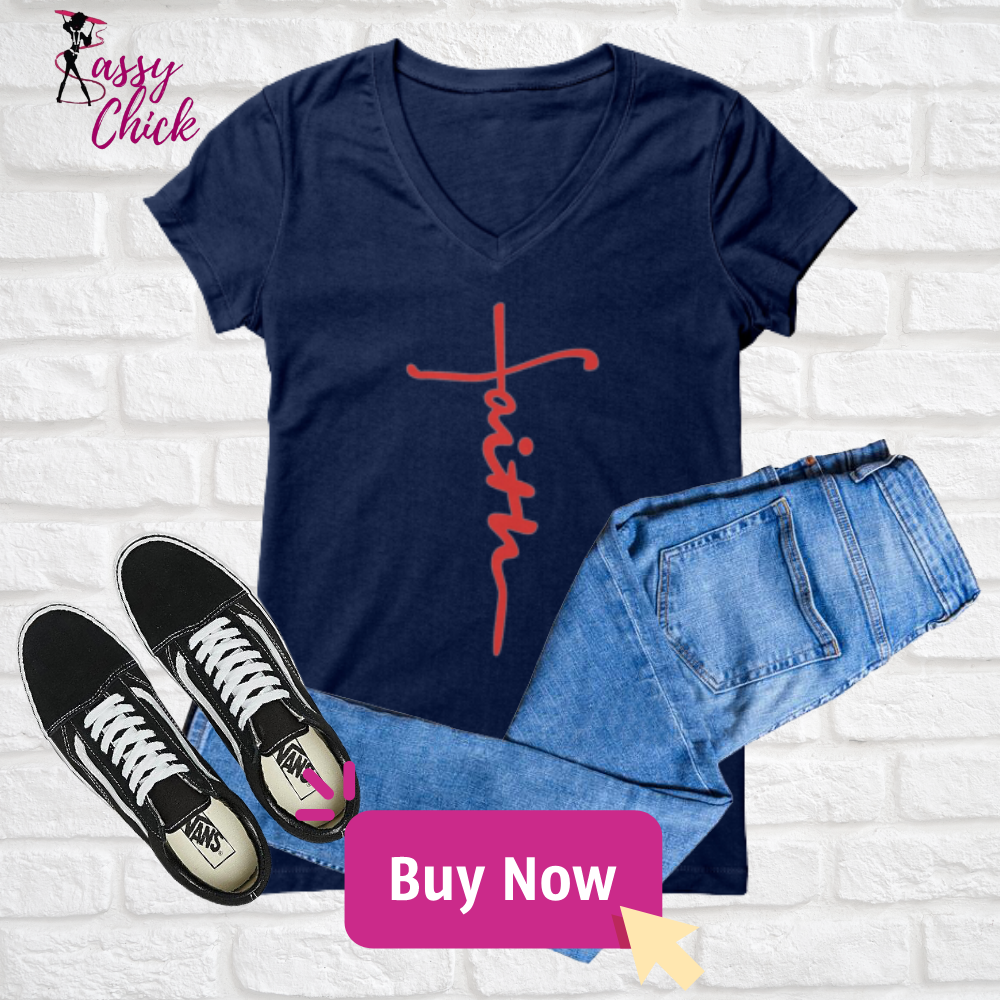 Faith 2 V-neck Shirt