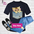 Pocket Cat T-Shirt