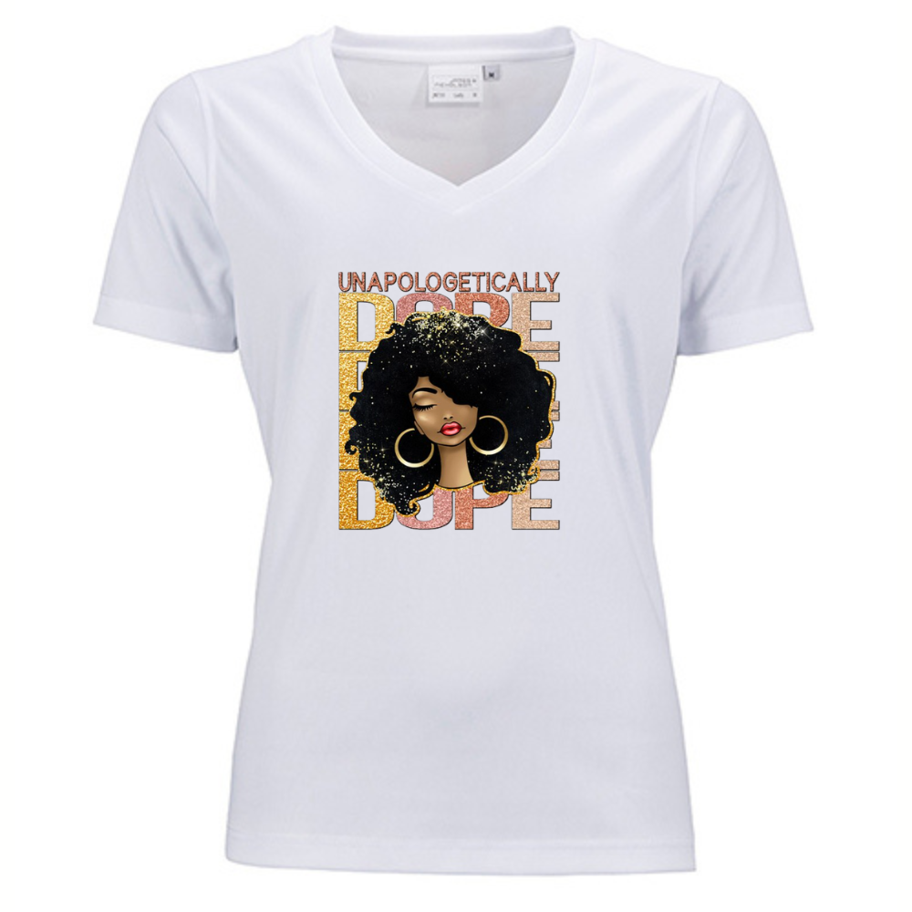 Unapologetically Dope 3 V-neck Shirt