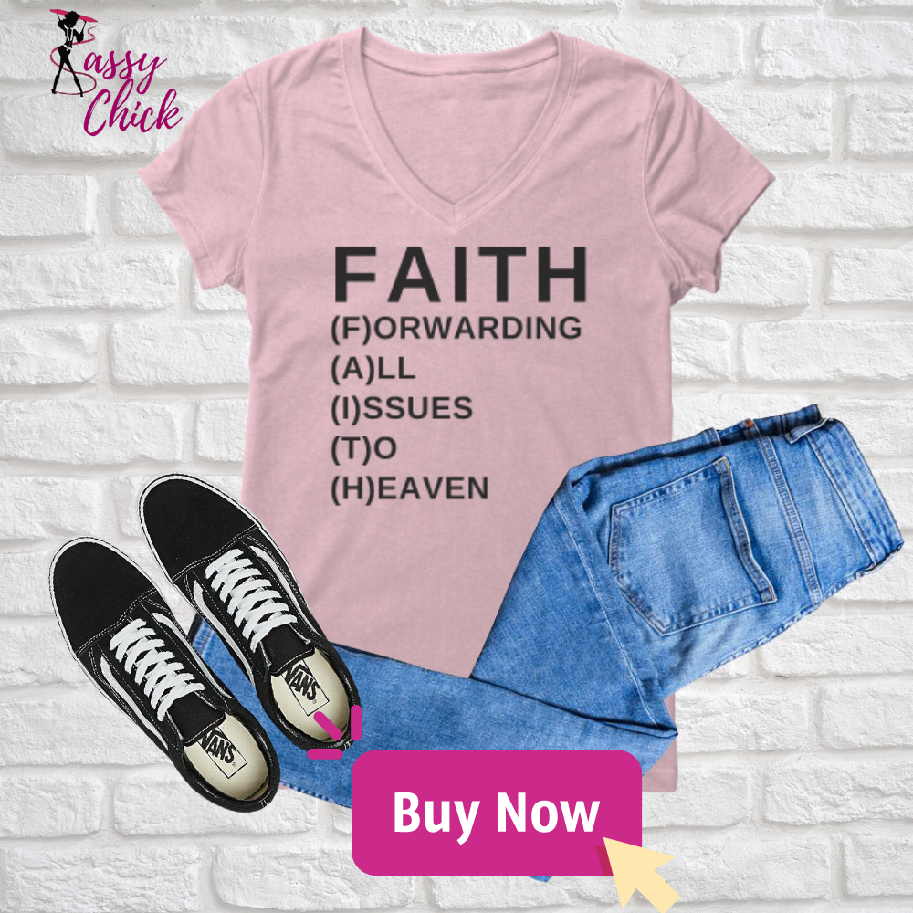 "Faith" V-neck Shirt