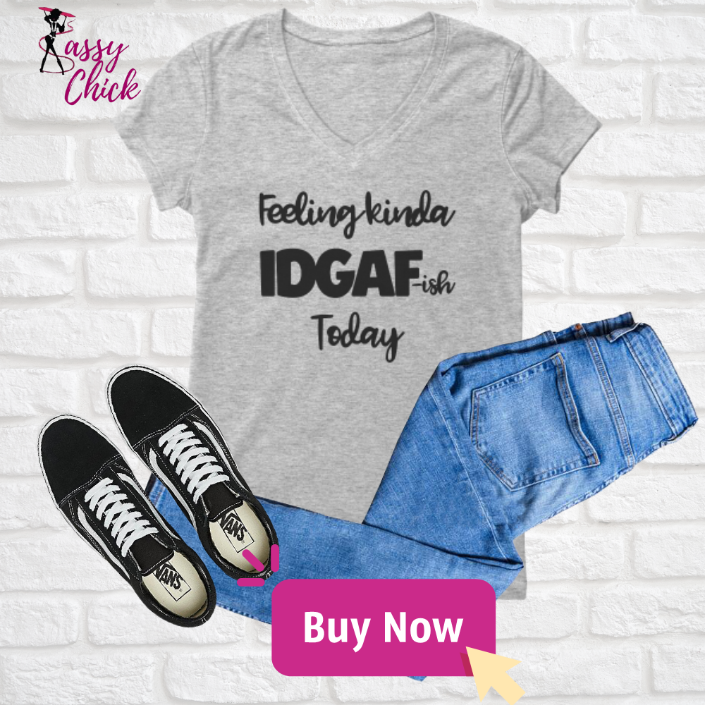 "Feeling Kinda" V-neck Shirt