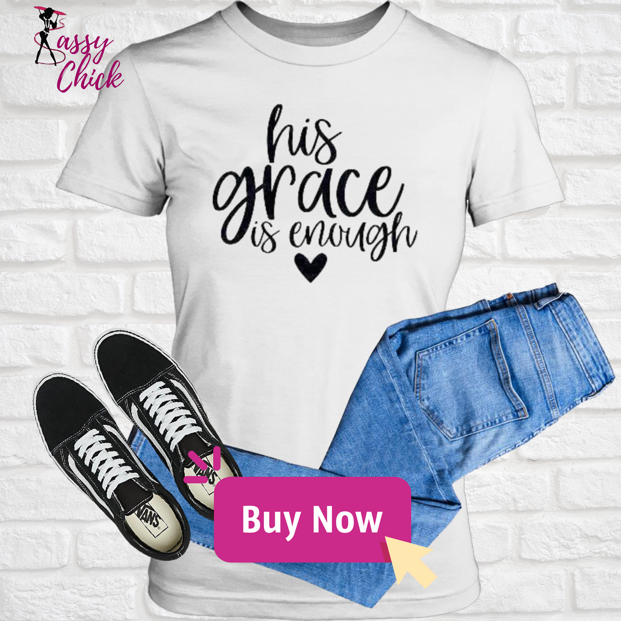 His Grace is Enough T-Shirt