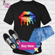 RNBW Lips T-Shirt