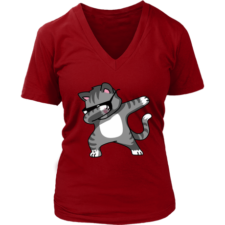DAB CAT V-Neck - Shop Sassy Chick
