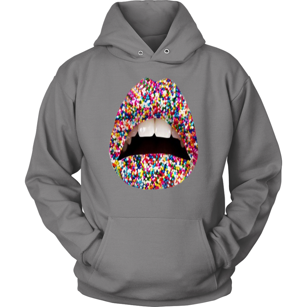 Sprinkles Lips Hoodies