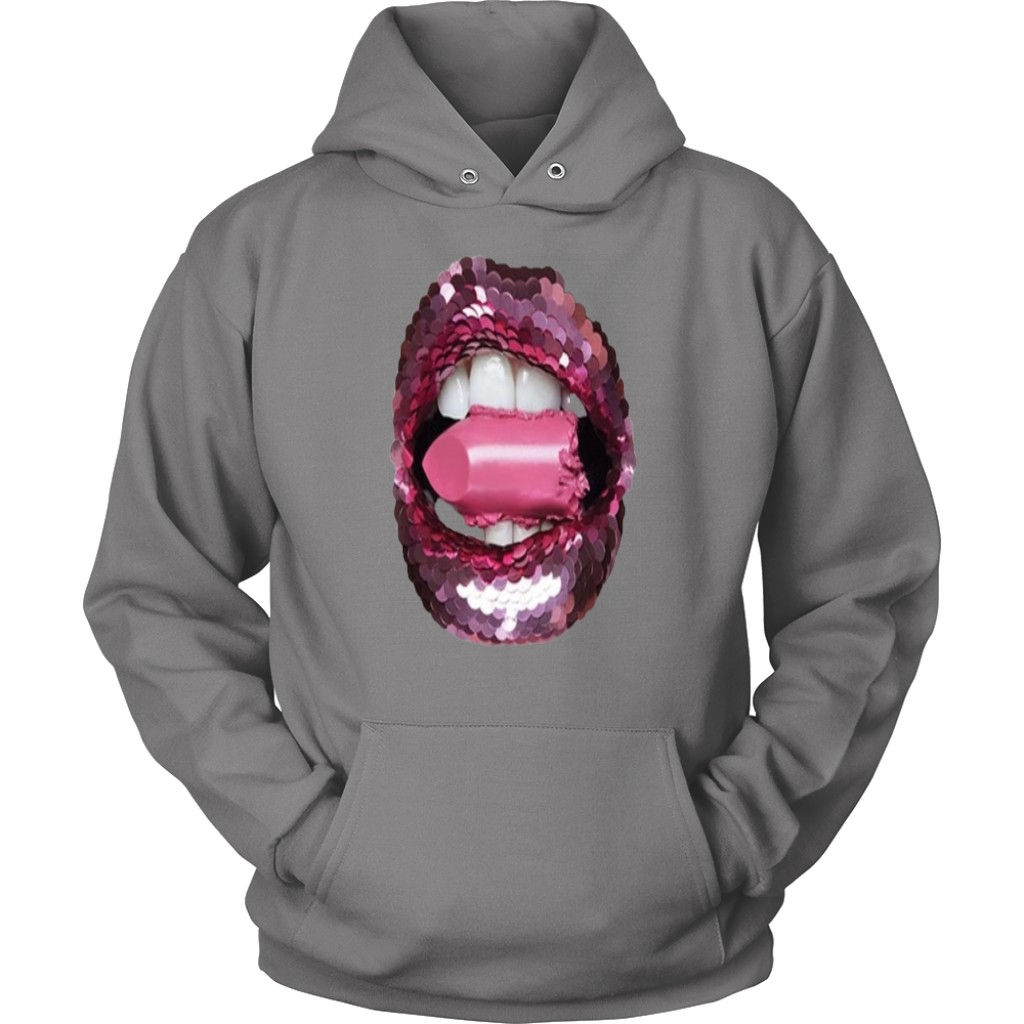 Glitter Lips Hoodies