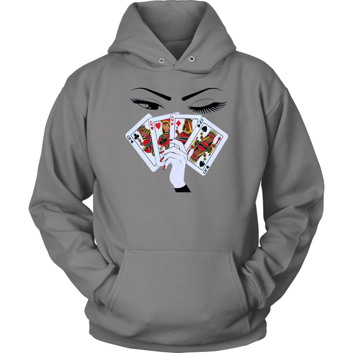 Card Girl Hoodies - Shop Sassy Chick
