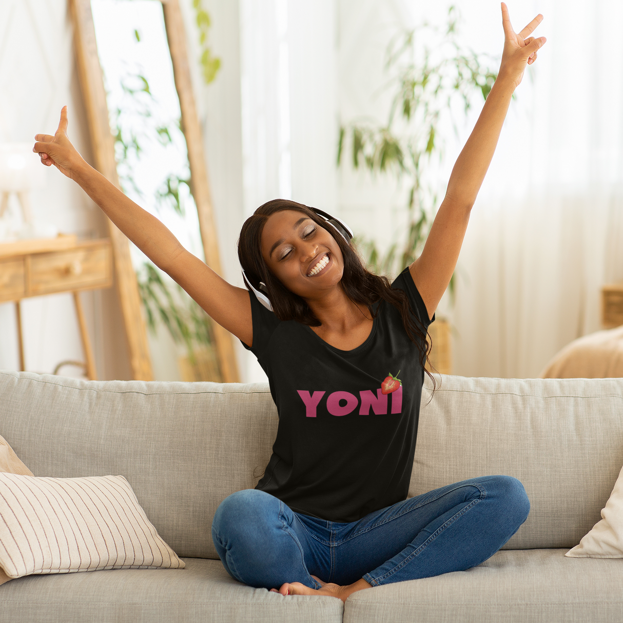 Yoni Strawberries T-Shirt - Shop Sassy Chick