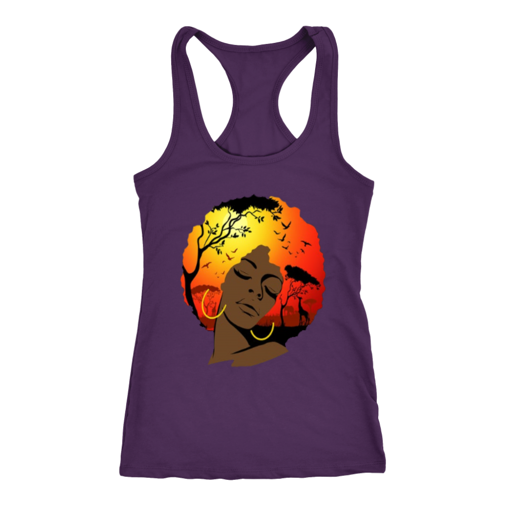 Afro Lady Tanks - Shop Sassy Chick