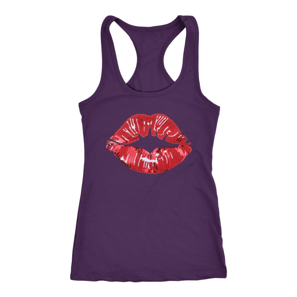 Red Lips Tank - Shop Sassy Chick