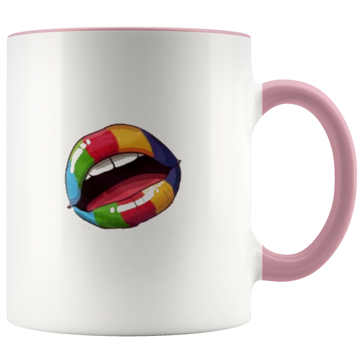 Rainbow  Lips Coffee Mug - Shop Sassy Chick