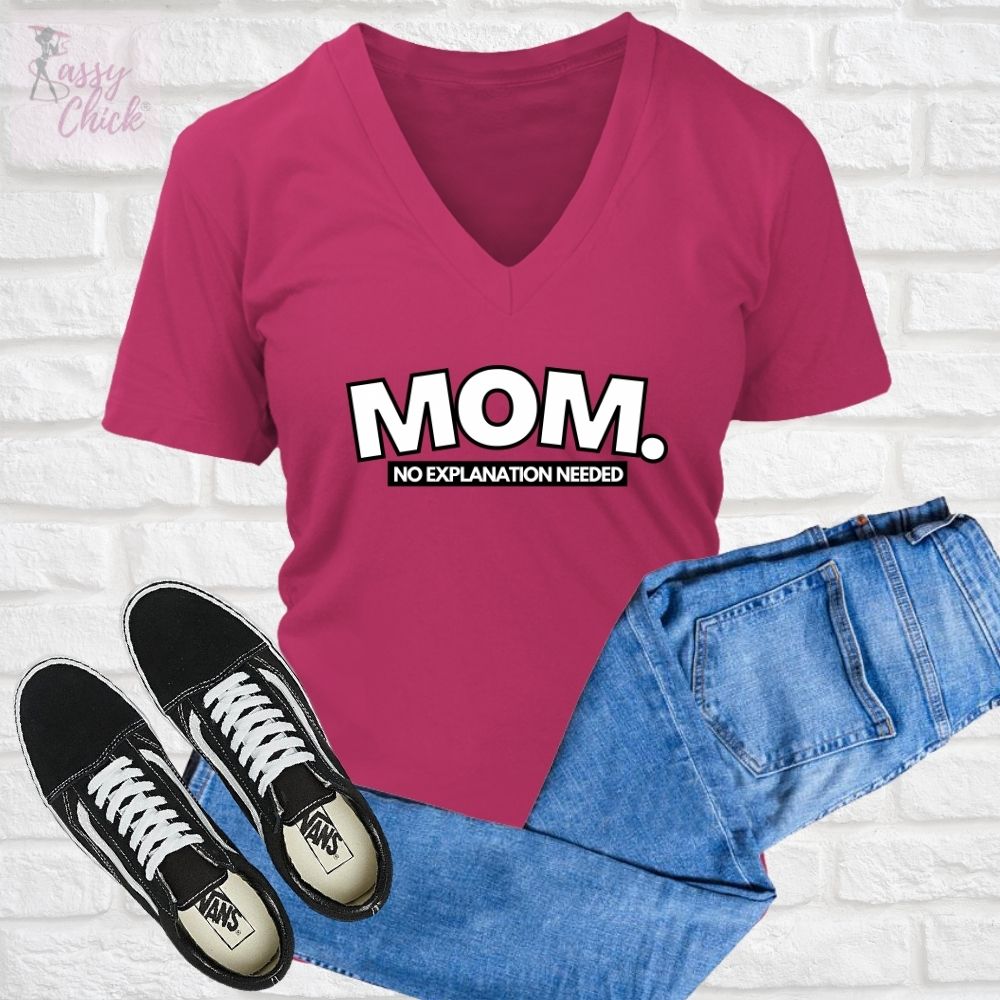 Mom V-necks - Shop Sassy Chick