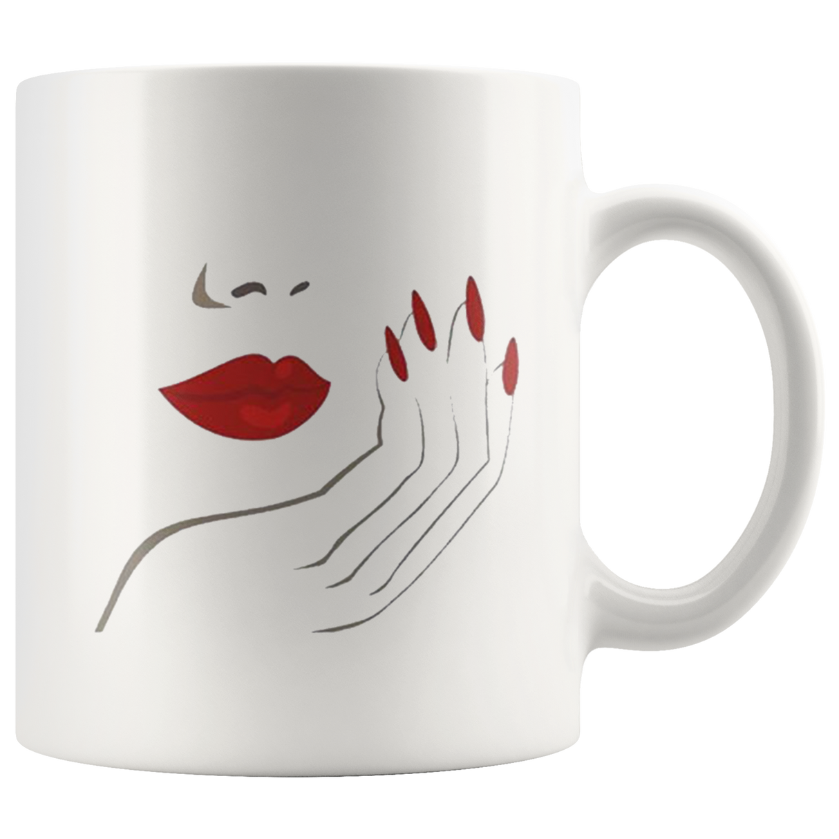 Lips And Nails Mugs - Shop Sassy Chick