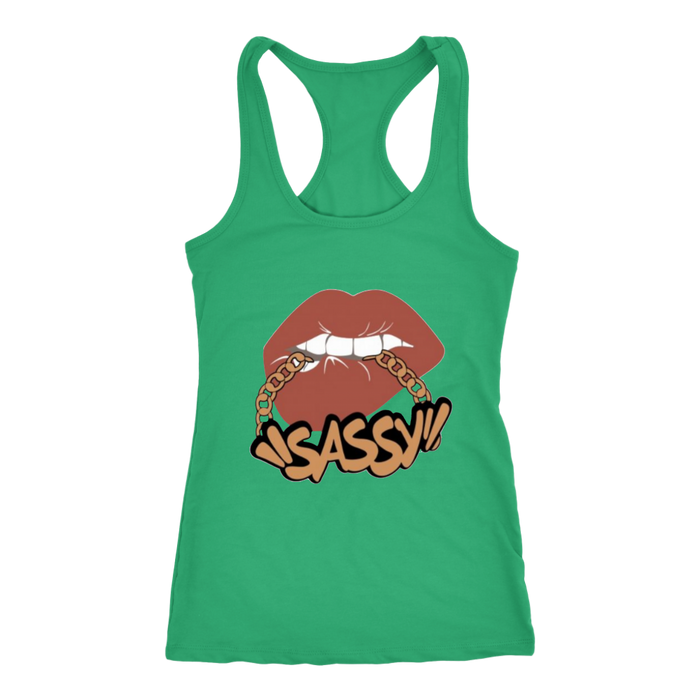 Sassy Lips Tank - Shop Sassy Chick