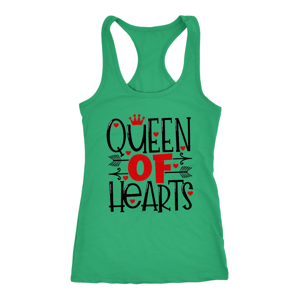 Queen Of Hearts Tanks - Shop Sassy Chick