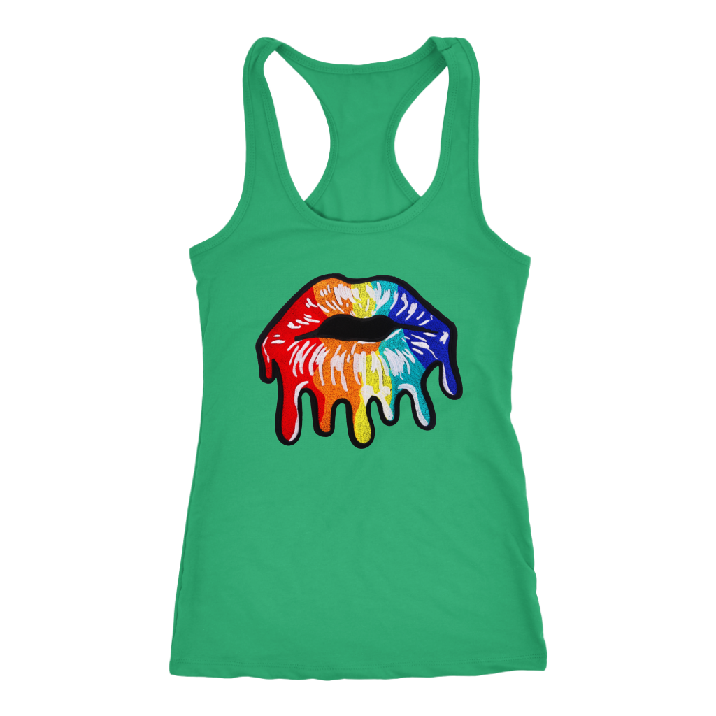 RNBW Lips Tank - Shop Sassy Chick