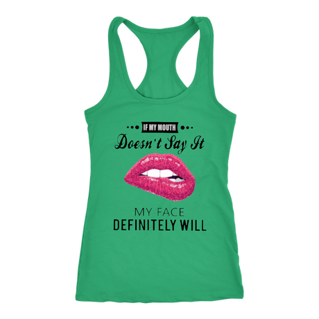 DSI Lips Tank - Shop Sassy Chick