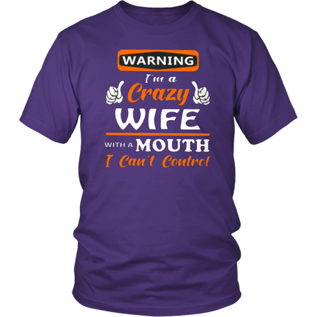 Crazy Wife T-Shirt - Shop Sassy Chick