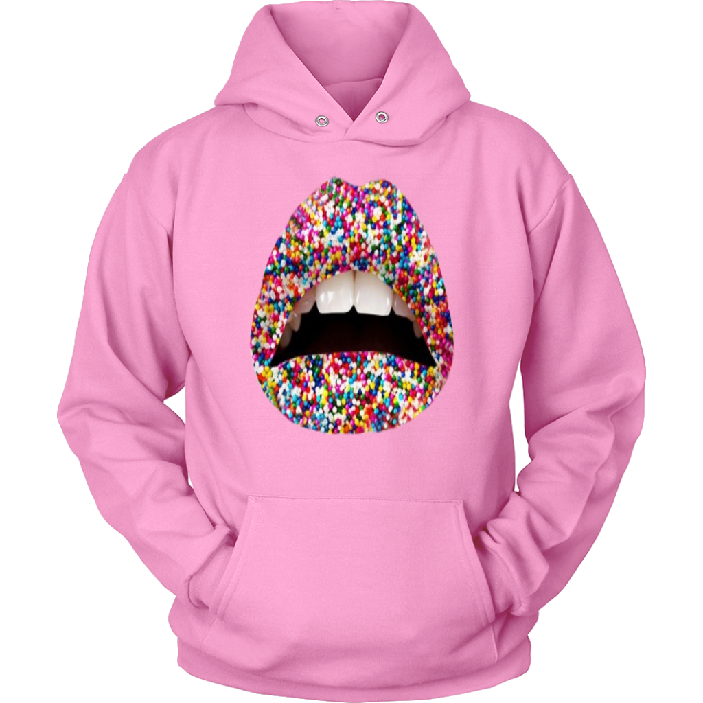 Sprinkles Lips Hoodies