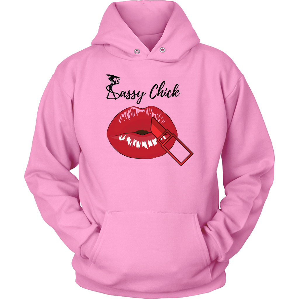 Sassy Red Lipstick Hoodie