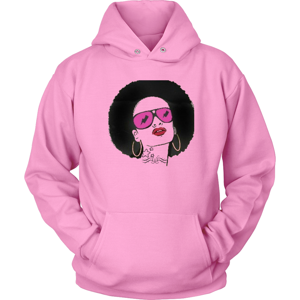 Afro Sassy Lady Hoodie