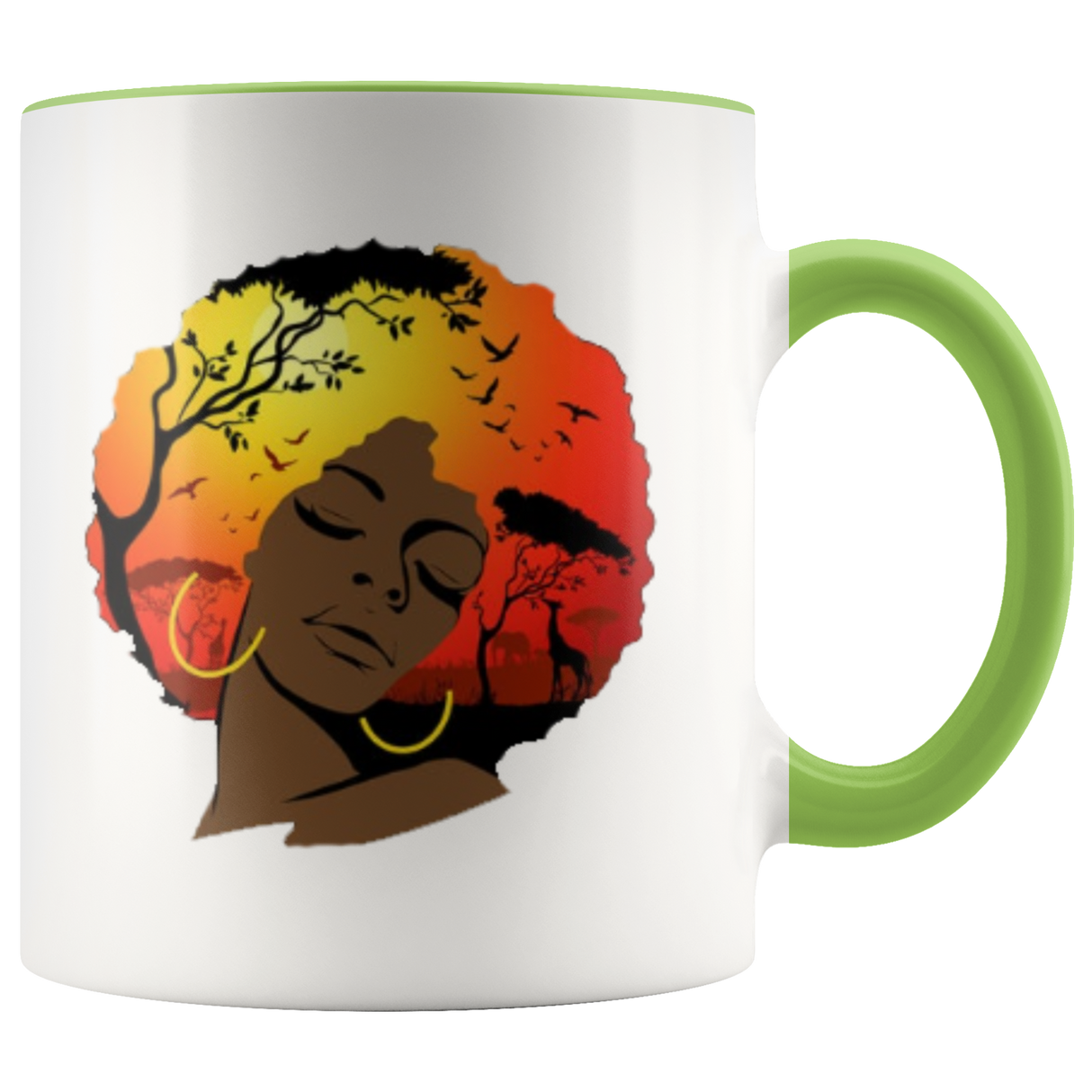 Afro Lady Mugs - Shop Sassy Chick