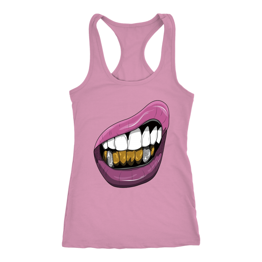 Purple Lips Tanks - Shop Sassy Chick