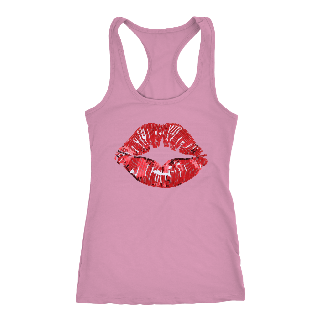 Red Lips Tank - Shop Sassy Chick